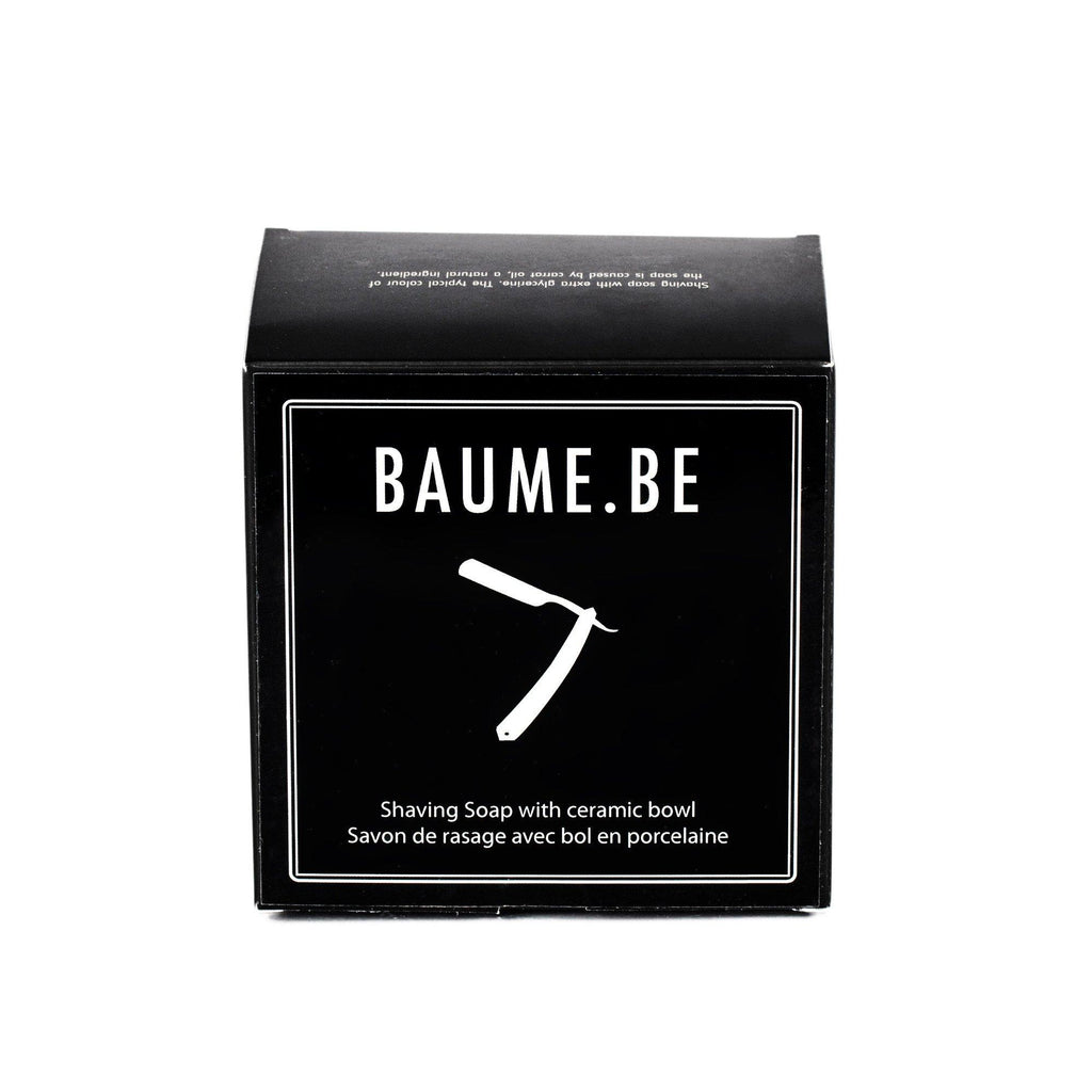 Baume.Be Shaving Soap in Ceramic Bowl Shaving Bowl and Soap Baume.Be 