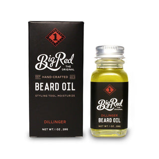 Big Red Beard Oil 1 oz - Dillinger Beard Balm Big Red 