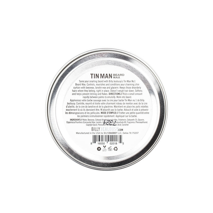 Billy Jealousy Tin Man No. 1 Beard Wax Beard Balm Billy Jealousy 