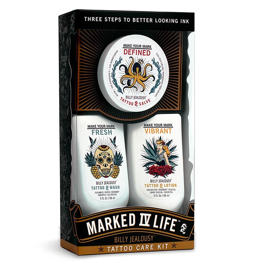 Billy Jealousy Marked IV Life Tattoo Care Kit Tattoo Care Kit Billy Jealousy 