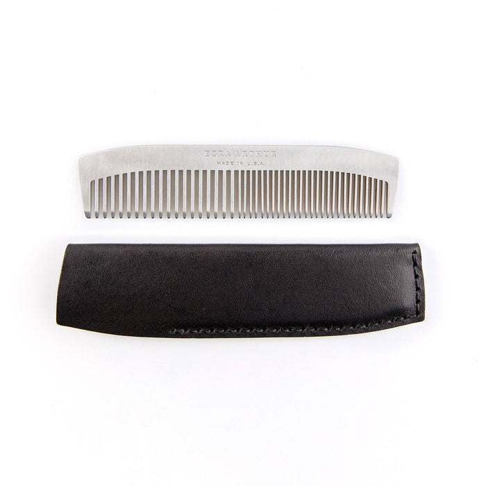 Ezra Arthur No. 1827 Pocket Comb and Sleeve Comb Ezra Arthur Jet Black 