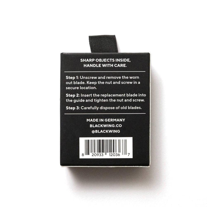 Blackwing One-Step Sharpener Replacement Blades, Set of 3 Pencil Blackwing 