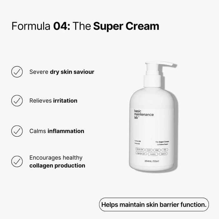 Basic Maintenance Lab™ The Super Cream Lotion & Moisturizer Basic Maintenance Lab™ 