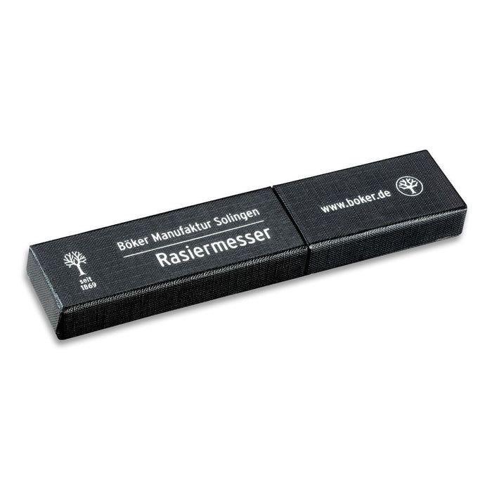 Boker King Cutter Straight Razor 5/8", Black Scales Straight Razor Boker 