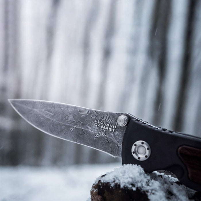 Boker Leopard-Damascus II Pocket Knife Pocket Knife Boker 