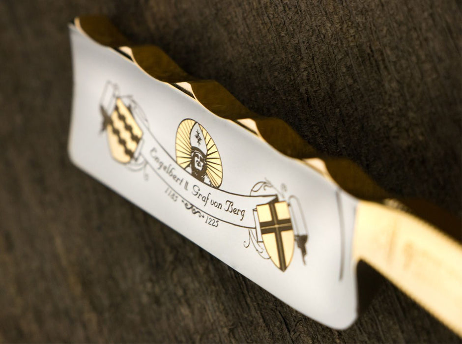 Boker Count Engelbert II Straight Razor 7/8”, Horn Scales Straight Razor Boker 