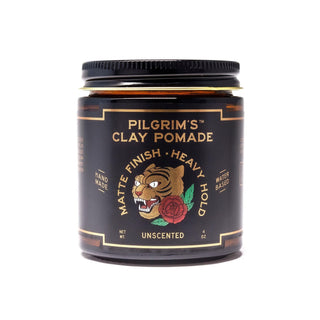 Brooklyn Grooming Clay Pomade, Unscented Hair Clay Brooklyn Grooming Co 