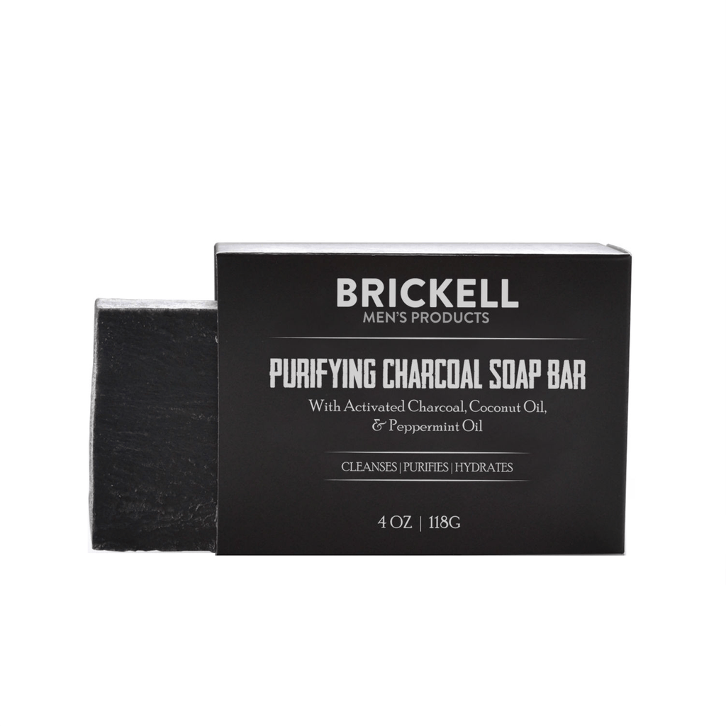 Brickell Purifying Charcoal Soap Bar Body Soap Brickell 