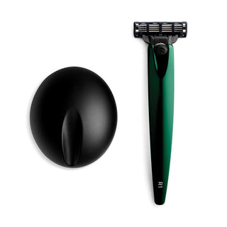 Bolin Webb R1 British Racing Green Razor and Stand Set Shaving Set Bolin Webb 