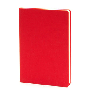 Bindewerk Linen Flex-Cover A5 Notebook Notebook Bindewerk Red 