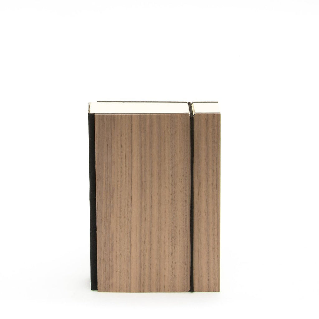 Bindewerk Purist Wood Notebook, Walnut Notebook Bindewerk 