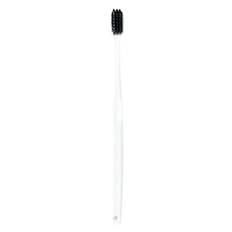 Japanese Binchotan Charcoal Toothbrush Toothbrush Binchotan Charcoal White 