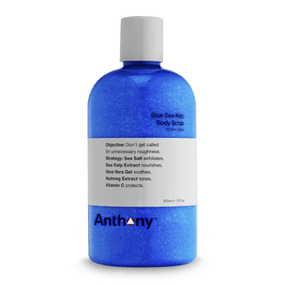 Anthony Blue Sea Kelp Body Scrub Men's Grooming Cream Anthony 