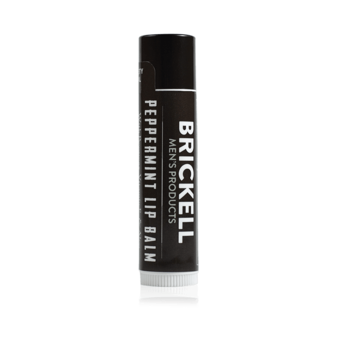 Brickell No Shine Lip Balm, Peppermint Lip Balm Brickell 