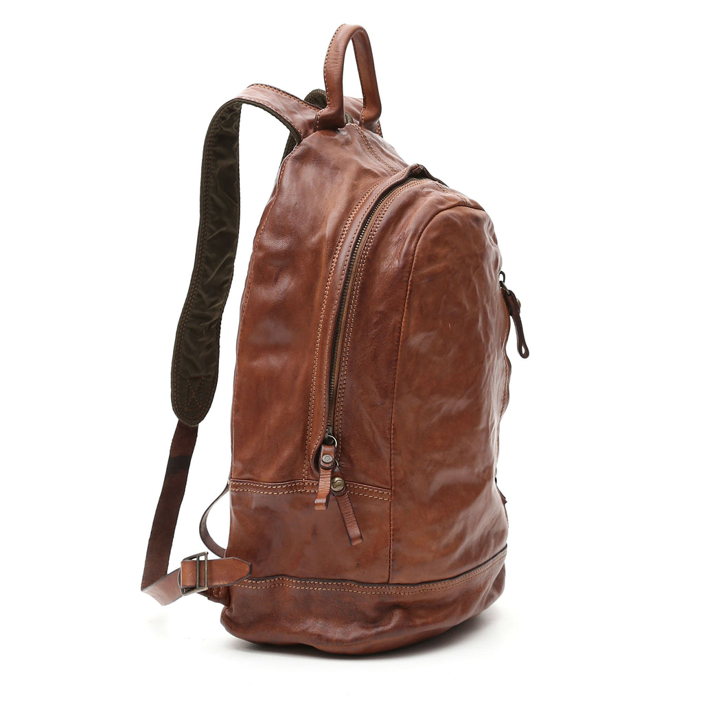 Campomaggi Leather Backpack with Front Zip Backpack Campomaggi 