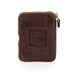 Campomaggi Zip Around Wallet and Coin Purse, Brown Leather Wallet Campomaggi 