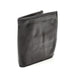 Campomaggi Horizontal Leather Wallet and Coin Pouch, Black Leather Wallet Campomaggi 