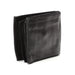 Campomaggi Horizontal Leather Wallet and Coin Pouch, Black Leather Wallet Campomaggi 