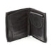 Campomaggi Horizontal Leather Wallet and Coin Pouch, Black Leather Wallet Campomaggi 