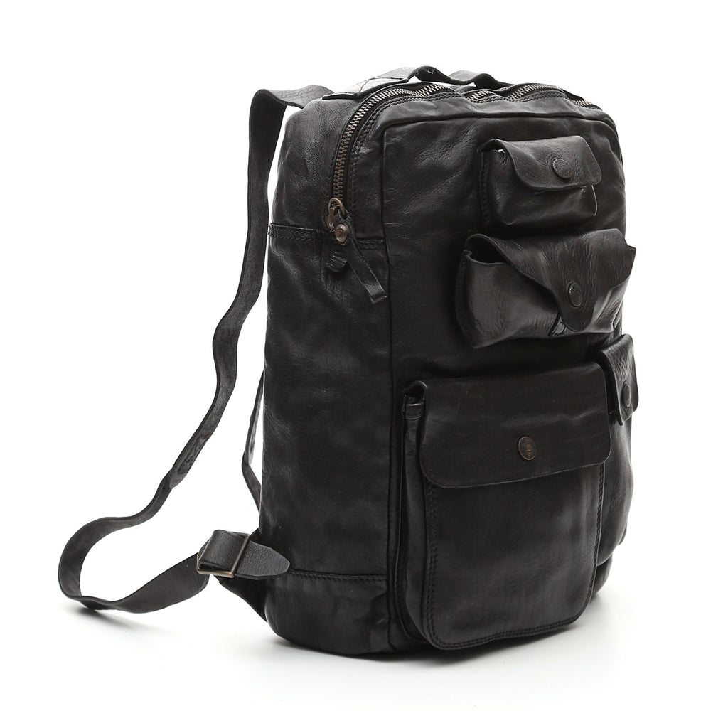 Campomaggi Multi-Pocket Leather Backpack Backpack Campomaggi 