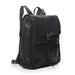 Campomaggi Leather Ginepro Backpack, Black Backpack Campomaggi 