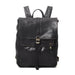 Campomaggi Leather Ginepro Backpack, Black Backpack Campomaggi 
