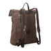 Campomaggi Tamerice Rolltop Backpack, Teodorano Canvas Print Backpack Campomaggi 