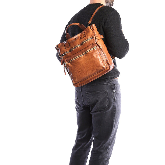 Campomaggi Gelso Leather Shopping Bag/Backpack Leather Bag Campomaggi 