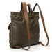 Campomaggi Vitrus Shopping Backpack, Teodorano Fabric and Leather Backpack Campomaggi 