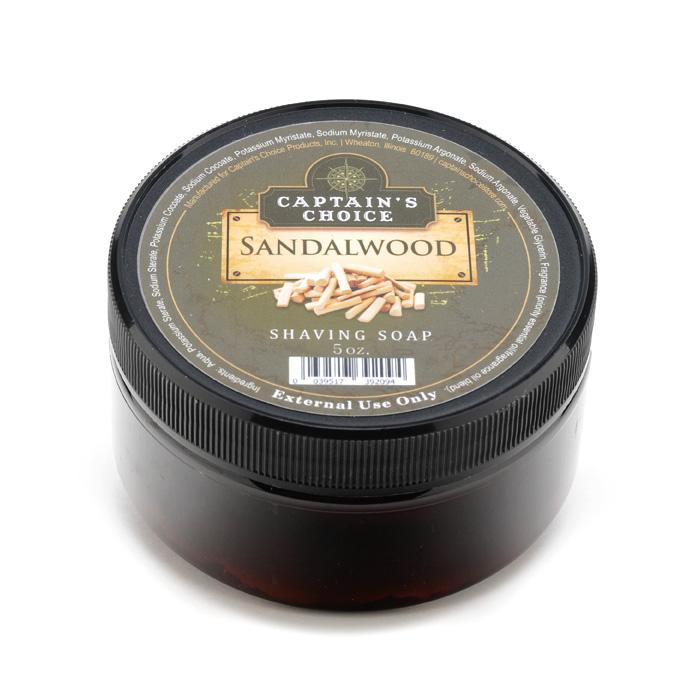Captain’s Choice Shaving Soap Shaving Soap Captain's Choice Sandalwood 