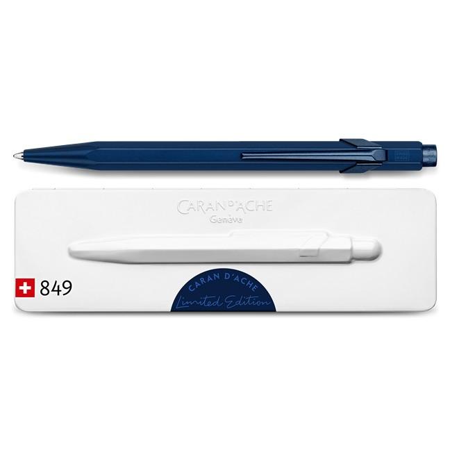 Caran d'Ache 849 Claim Your Style Ballpoint Pen, Limited Edition Ball Point Pen Caran d'Ache Midnight Blue 