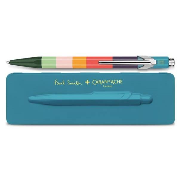 Caran d’Ache 849 Paul Smith Limited Edition Ballpoint Pen Ball Point Pen Caran d'Ache Peacock Blue 