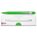 Caran d’Ache 849 POPLINE Ballpoint Pen, Green Fluo Ball Point Pen Caran d'Ache 