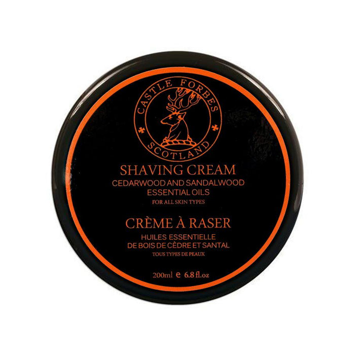 Castle Forbes Cedar and Sandalwood Shaving Cream Shaving Cream Castle Forbes 