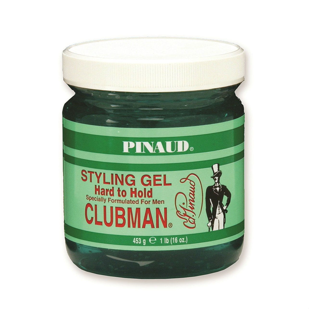 Clubman Pinaud Styling Gel Men's Grooming Cream Clubman Hard to Hold 
