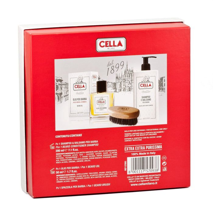Cella Luxury Beard Grooming Gift Set Fendrihan 