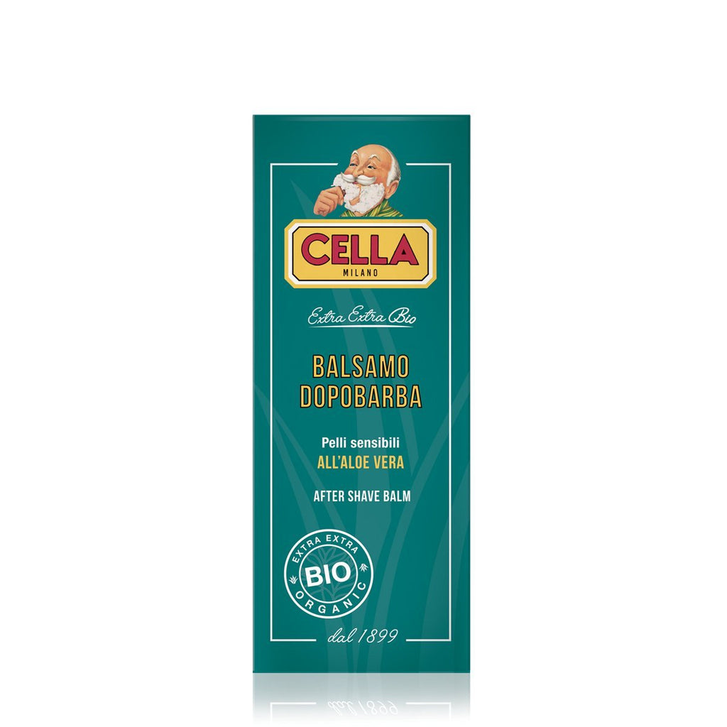 Cella Bio Organic After Shave Balm with Aloe Vera Aftershave Balm Cella 
