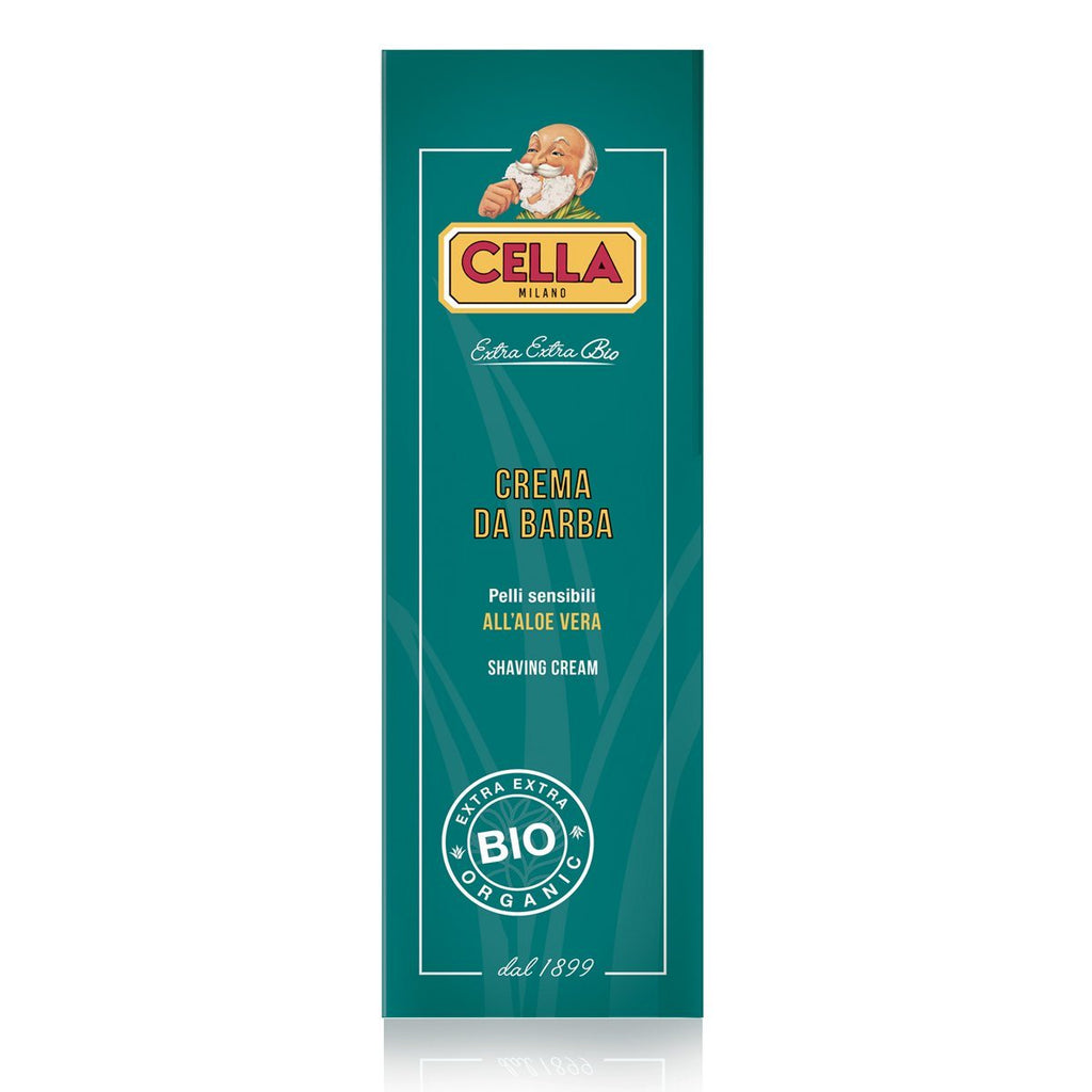 Cella Bio Organic Shaving Cream with Aloe Vera Shaving Cream Cella 