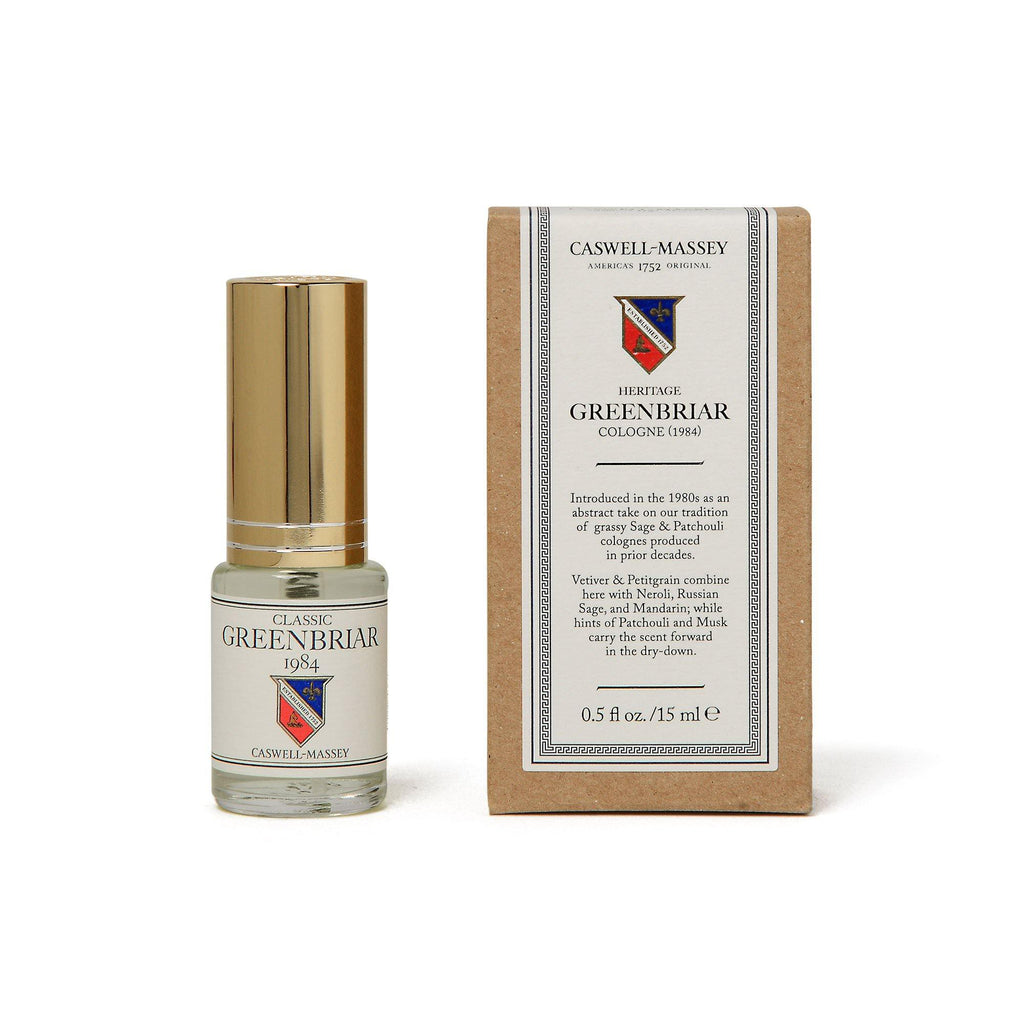 Caswell-Massey Heritage Greenbriar Cologne Fragrance for Men Caswell-Massey 0.5 fl oz (15 ml) 