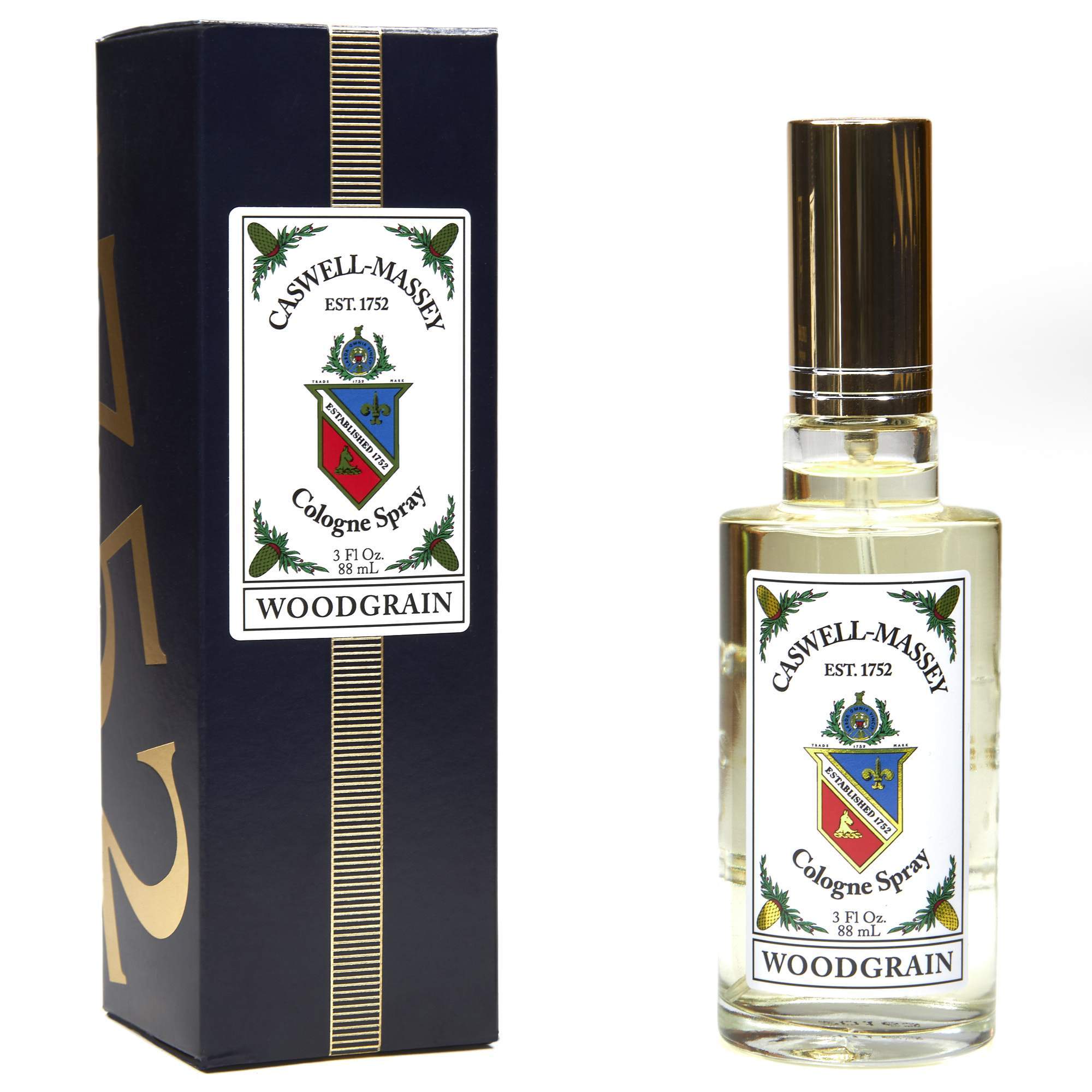 Caswell-Massey Gold Cap Woodgrain Sandalwood Cologne – Fendrihan