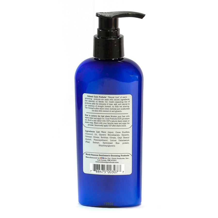 Col. Conk Natural After Shave Lotion, Unscented Aftershave Col. Ichabod Conk 