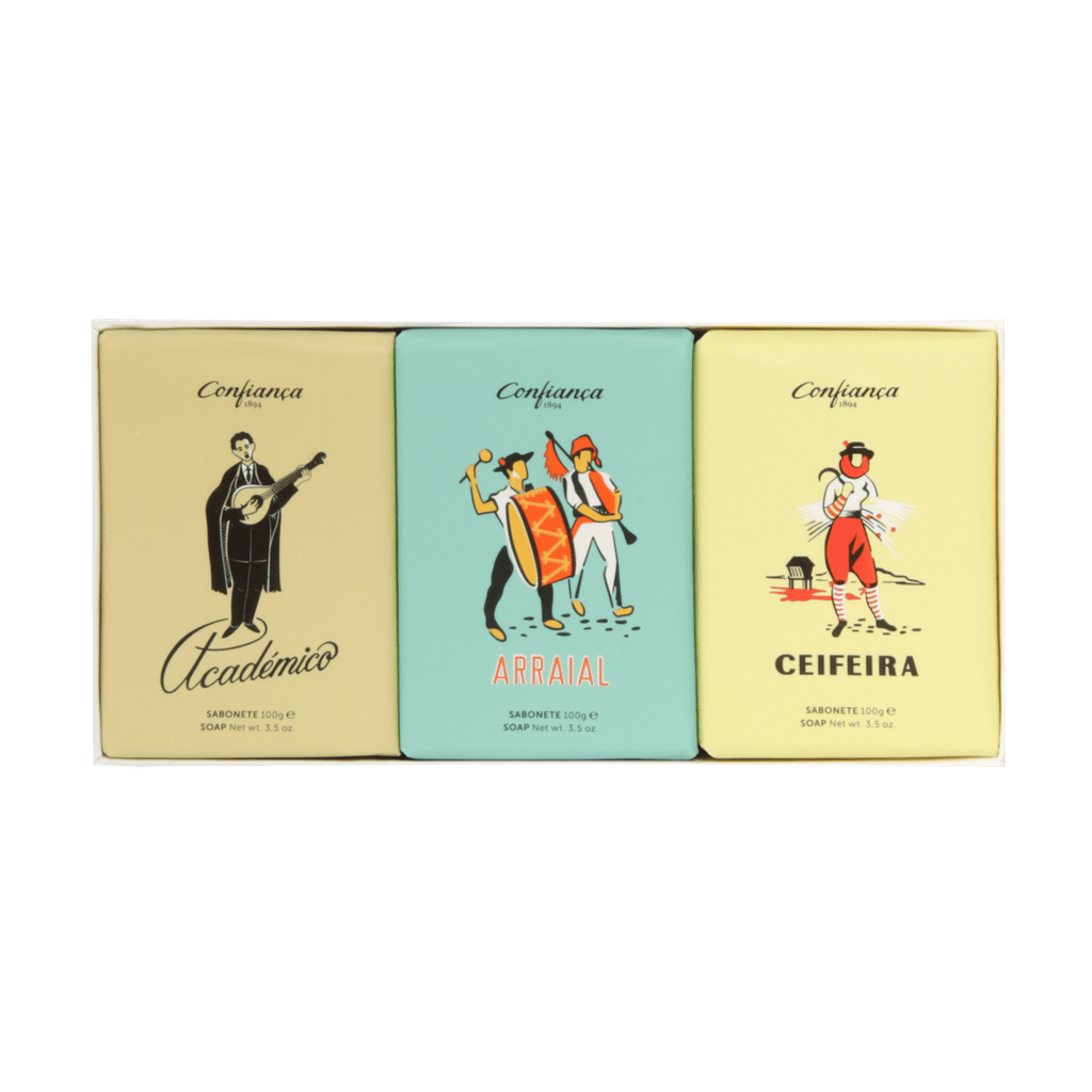 Confiança Special Edition Traditions of Portugal Soap Gift Set Body Soap Confiança 