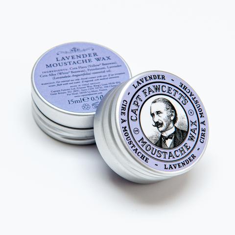 Captain Fawcett Moustache Wax, Lavender Moustache Wax Captain Fawcett 