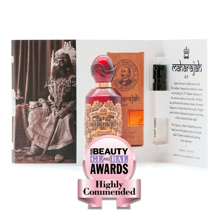 Captain Fawcett Eau de Parfum Sample, 2 ml Men's Fragrance Captain Fawcett Maharajah 