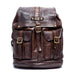 Campomaggi Leather Backpack, Dark Brown Leather Briefcase Campomaggi 