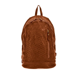 Campomaggi Aron Leather Backpack, Star Laser Print Backpack Campomaggi Cognac 