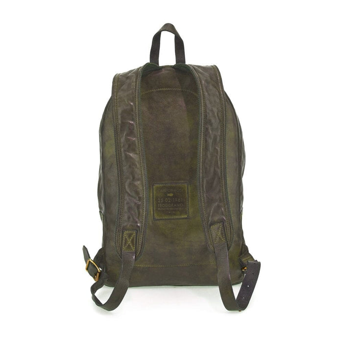 Campomaggi Aron Leather Backpack, Star Laser Print Backpack Campomaggi 