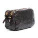 Campomaggi Leather Toiletry Bag, Teodorano Print Toiletry Bag Campomaggi Dark Brown 