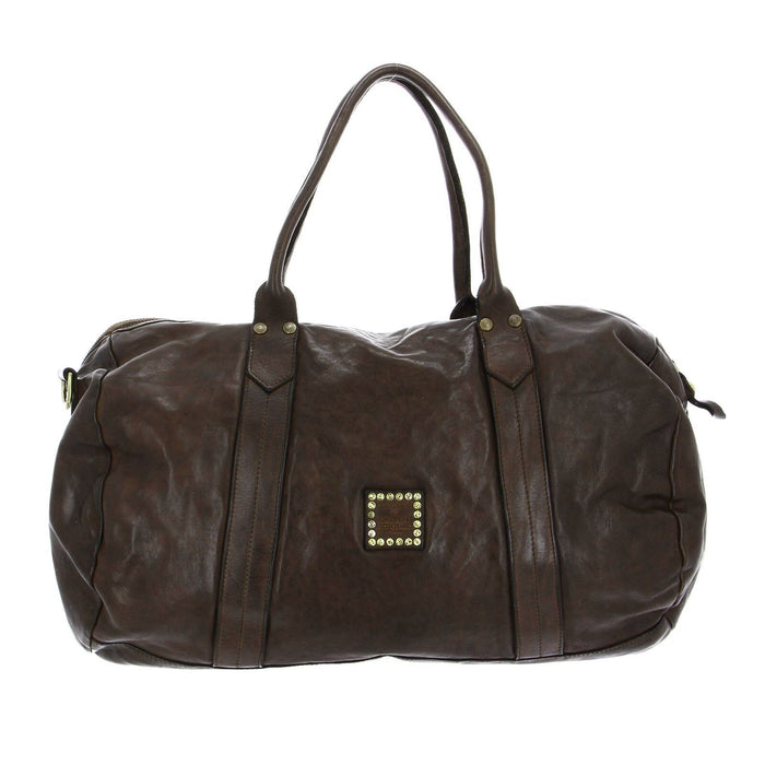 Campomaggi Weekend Bag, Smooth Finish overnight bag Campomaggi Dark Brown 