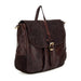 Campomaggi Jacob Leather Crossbody Bag Leather Messenger Bag Fendrihan Canada Dark Brown 